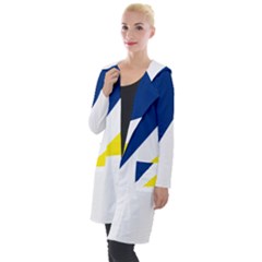 Franco Terreneuviens Flag Hooded Pocket Cardigan by abbeyz71