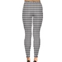 Luv Machine Robot Houndstooth Pattern (Grey) Inside Out Leggings View4