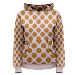 Waffle Polka Dot Pattern Women s Pullover Hoodie