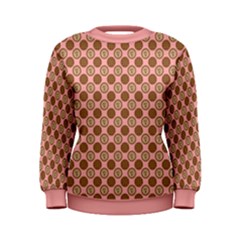 Qt Pie Polka Dot Pattern Women s Sweatshirt by emilyzragz