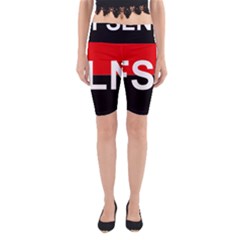 Flag Of Sandinista National Liberation Front Yoga Cropped Leggings by abbeyz71