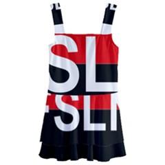 Flag Of Sandinista National Liberation Front Kids  Layered Skirt Swimsuit by abbeyz71