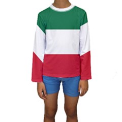 Patriote Flag Kids  Long Sleeve Swimwear by abbeyz71