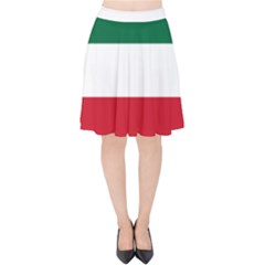Patriote Flag Velvet High Waist Skirt by abbeyz71
