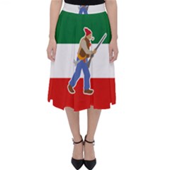 Patriote Flag With Le Vieux De  37 Classic Midi Skirt by abbeyz71