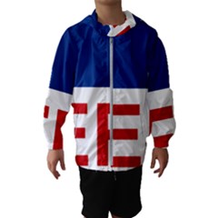 Flag Of The Republic Of Canada Hooded Windbreaker (kids) by abbeyz71