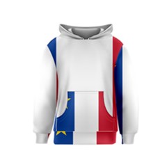 Flag Of Acadia Kids  Pullover Hoodie by abbeyz71