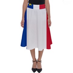 Flag Of Acadia Perfect Length Midi Skirt by abbeyz71