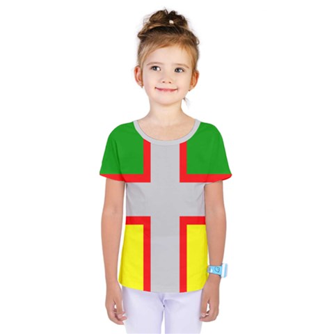 Flag Of Saguenay-lac-saint-jean Kids  One Piece Tee by abbeyz71