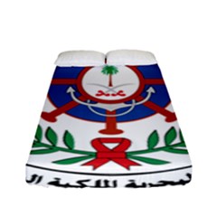 Logo Of Royal Saudi Navy Fitted Sheet (full/ Double Size) by abbeyz71