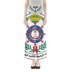 Logo Of Royal Saudi Navy Full Length Maxi Skirt by abbeyz71