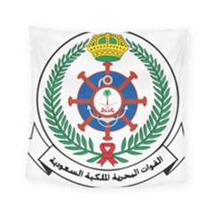 Logo Of Royal Saudi Navy Square Tapestry (small) by abbeyz71