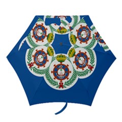 Naval Jack Of Saudi Arabia Mini Folding Umbrellas
