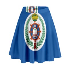 Naval Jack Of Saudi Arabia High Waist Skirt by abbeyz71