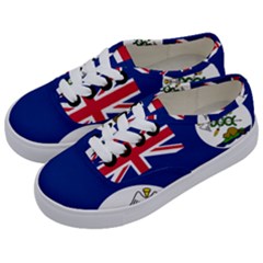 Flag Of Vancouver Island Kids  Classic Low Top Sneakers by abbeyz71