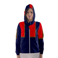 Flag Of Canada Border Services Agency Hooded Windbreaker (women) by abbeyz71