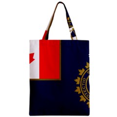 Flag Of Canada Border Services Agency Zipper Classic Tote Bag by abbeyz71