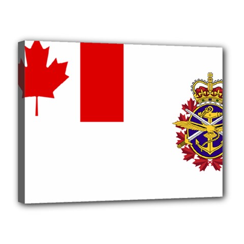 Flag Of Canadian Armed Forces Canvas 16  X 12  (stretched) by abbeyz71