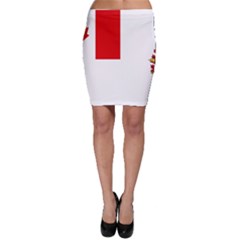 Flag Of Canadian Armed Forces Bodycon Skirt by abbeyz71