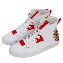 Flag Of Canadian Armed Forces Men s Hi-top Skate Sneakers by abbeyz71