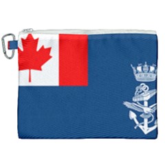 Canadian Naval Auxiliary Jack Canvas Cosmetic Bag (xxl) by abbeyz71