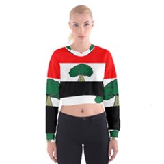 Flag Of Oromia Region Cropped Sweatshirt by abbeyz71