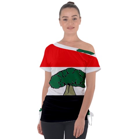 Flag Of Oromia Region Tie-up Tee by abbeyz71