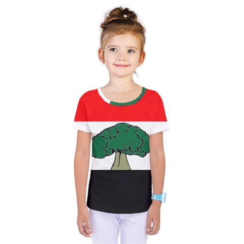 Flag Of Oromia Region Kids  One Piece Tee by abbeyz71