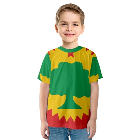 Flag Of Oromo Liberation Front Kids  Sport Mesh Tee by abbeyz71