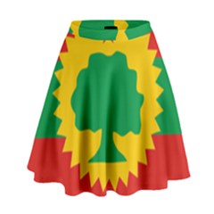 Flag Of Oromo Liberation Front High Waist Skirt by abbeyz71