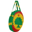 Flag of Oromo Liberation Front Giant Round Zipper Tote View3