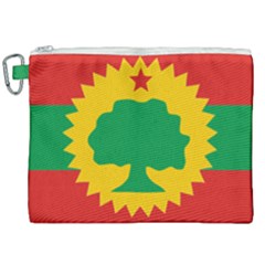 Flag Of Oromo Liberation Front Canvas Cosmetic Bag (xxl)