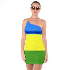 Flag of Beja Congress One Soulder Bodycon Dress