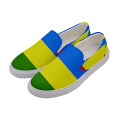 Flag of Beja Congress Women s Canvas Slip Ons