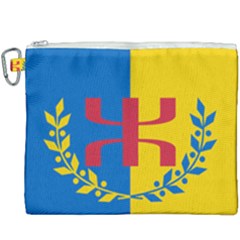 Flag Of Kabylie Region Canvas Cosmetic Bag (xxxl) by abbeyz71