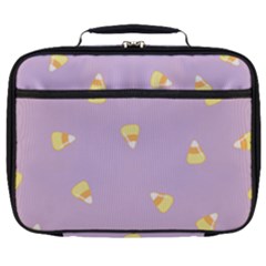 Candy Corn (purple) Full Print Lunch Bag by JessisArt