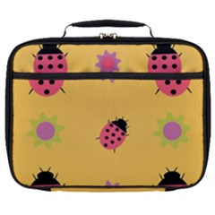 Ladybug Seamlessly Pattern Full Print Lunch Bag by Sapixe