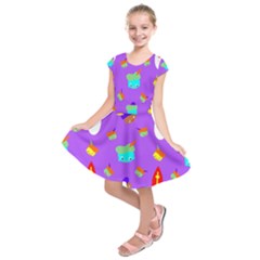 Saint Nicholas Saint Nicholas Kids  Short Sleeve Dress