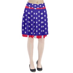 Day Independence July Background Pleated Skirt