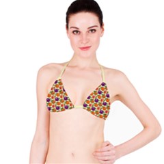 Fruit Tree Salad Pattern Bikini Top by emilyzragz