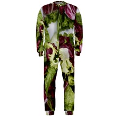 Salad Lettuce Vegetable Onepiece Jumpsuit (men)  by Sapixe