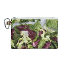 Salad Lettuce Vegetable Canvas Cosmetic Bag (Medium)