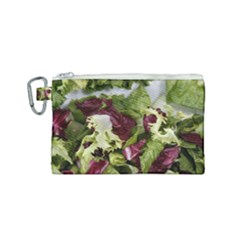 Salad Lettuce Vegetable Canvas Cosmetic Bag (Small)