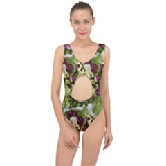 Salad Lettuce Vegetable Center Cut Out Swimsuit