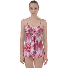 Flower Leaf Nature Flora Floral Babydoll Tankini Set