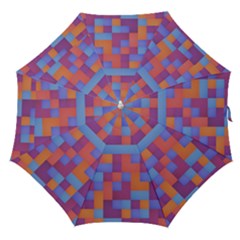 Squares Background Geometric Modern Straight Umbrellas