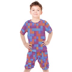 Squares Background Geometric Modern Kid s Set