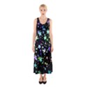 Christmas Star Gloss Lights Light Sleeveless Maxi Dress View1