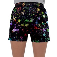 Christmas Star Gloss Lights Light Sleepwear Shorts