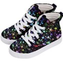 Christmas Star Gloss Lights Light Kid s Hi-Top Skate Sneakers View2